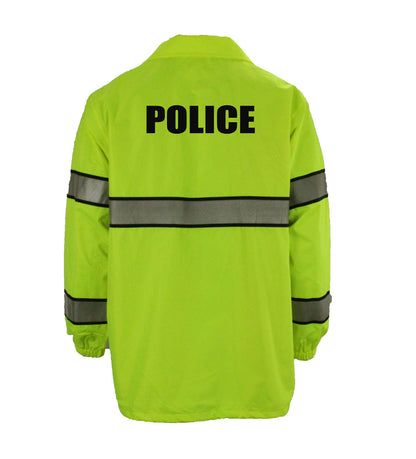 Stars Uniform High Visibility Windbreaker with ID (Security, Police, Sheriff, Staff) - Detail View 6