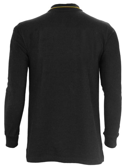 Stars Uniform Long Sleeve Polycotton Tactical Stripe Polo Shirts - Detail View 1