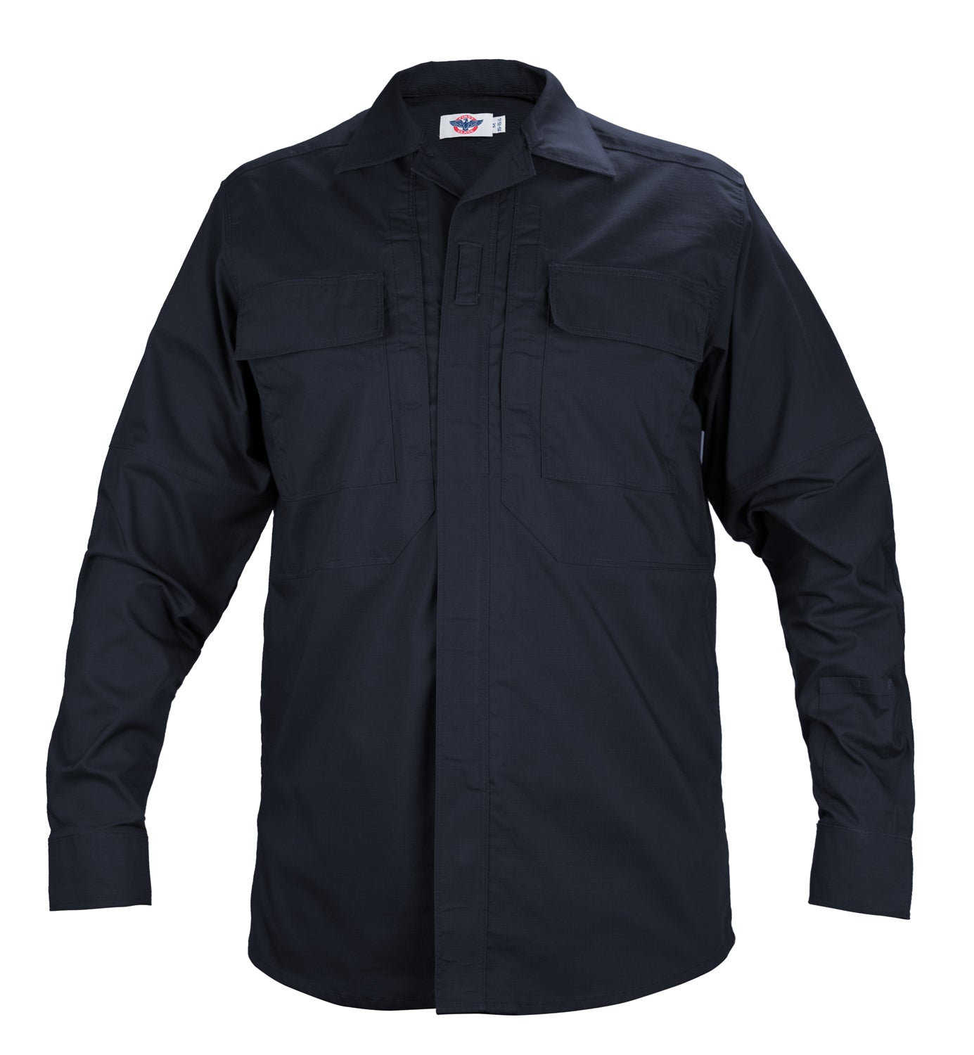 Stars Uniform Long Sleeve Zippered Tactical Poly Cotton Rip-Stop BDU Shirt - Detail View 20