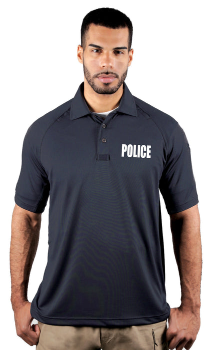 Stars Uniform Men's Tactical Short Sleeve Polo (Police ID) - Detail View 19