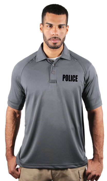 Stars Uniform Men's Tactical Short Sleeve Polo (Police ID) - Detail View 50