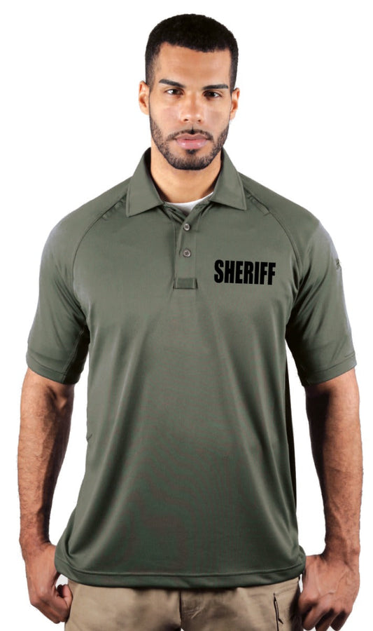 Stars Uniform Men's Tactical Short Sleeve Polo (Sheriff ID) - Primary View