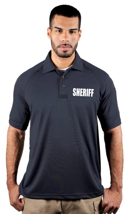 Stars Uniform Men's Tactical Short Sleeve Polo (Sheriff ID) - Detail View 17