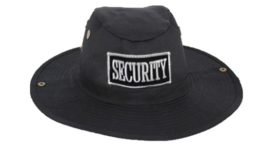 Stars Uniform New Outdoor Round Security Hat (Black) - Primary View