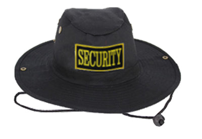 Stars Uniform New Outdoor Round Security Hat (Black) - Detail View 1