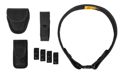 Stars Uniform Nylon Duty Belt Combo with 10W Mini Flashlight - Detail View 2