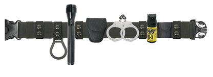 Stars Uniform Nylon Duty Belt Combo with 3W LED Flashlight - Detail View 5