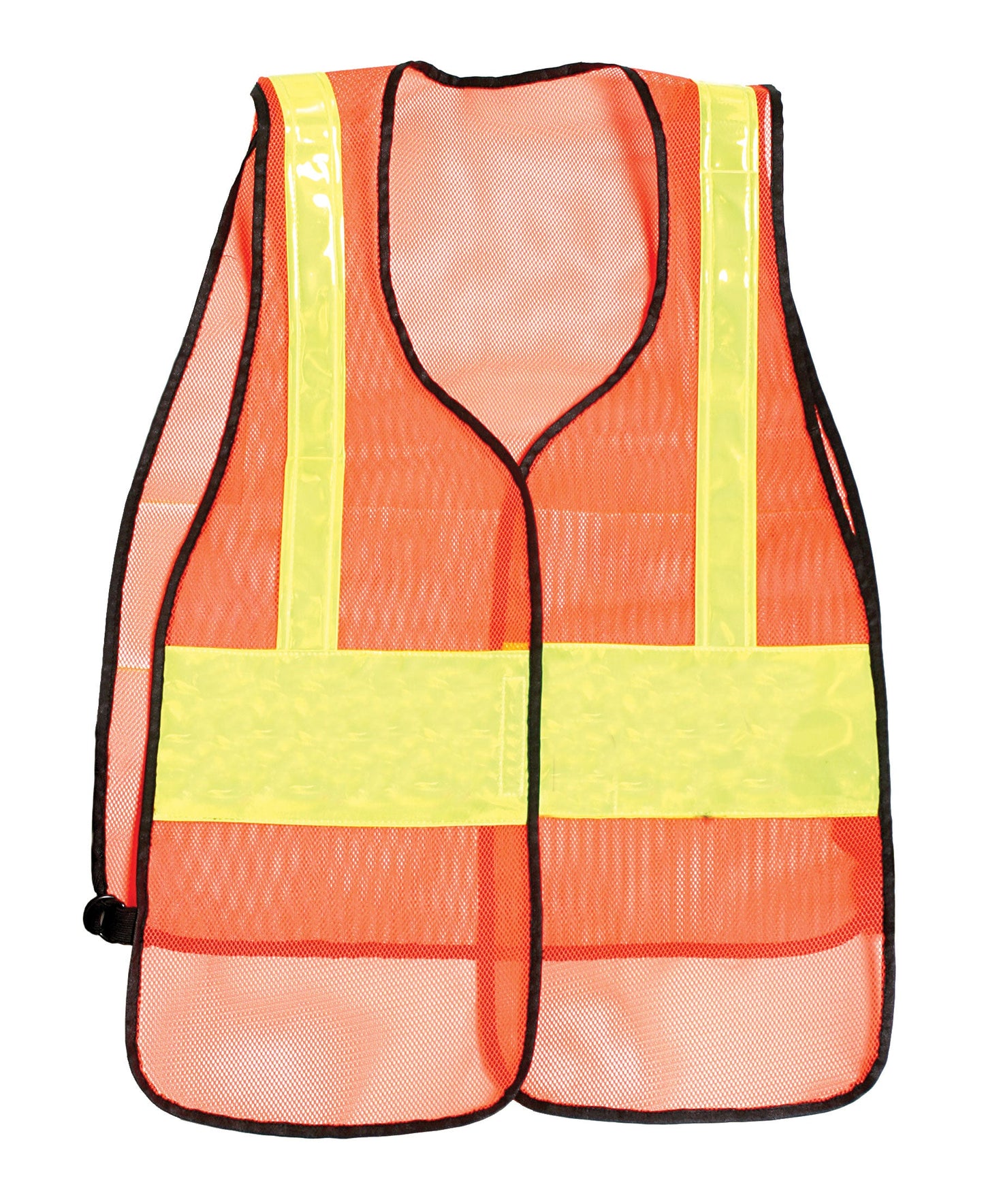 Stars Uniform Plain Reflective Vest (Red, Orange, Green) - Detail View 3