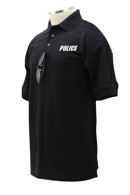 Stars Uniform Police Poly/Cotton Tactical Short Sleeve Polo Shirts - Detail View 13