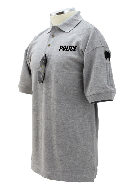 Stars Uniform Police Poly/Cotton Tactical Short Sleeve Polo Shirts - Detail View 21