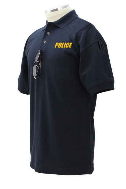 Stars Uniform Police Poly/Cotton Tactical Short Sleeve Polo Shirts - Detail View 26