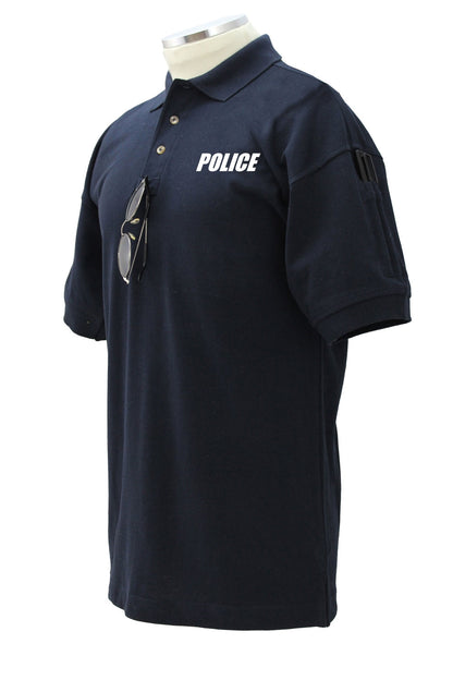 Stars Uniform Police Poly/Cotton Tactical Short Sleeve Polo Shirts - Detail View 38
