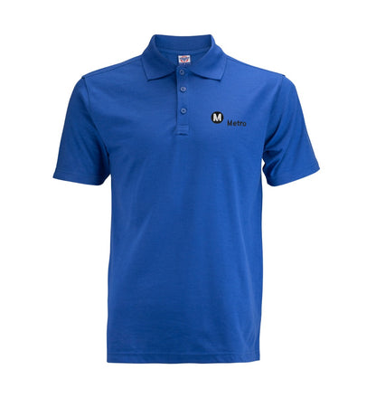 Stars Uniform Poly/Cotton Interlock Metro Polo Shirt - Detail View 9