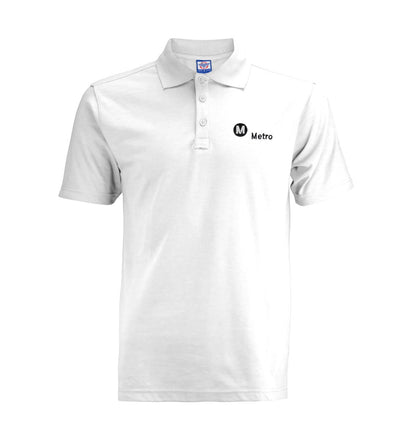 Stars Uniform Poly/Cotton Interlock Metro Polo Shirt - Detail View 11