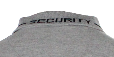 Stars Uniform Poly Cotton Long Sleeve Security Collar Polo Shirt - Detail View 8