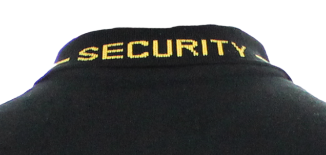 Stars Uniform Poly Cotton Long Sleeve Security Collar Polo Shirt - Detail View 10