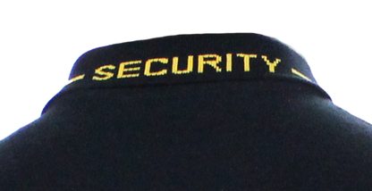 Stars Uniform Poly Cotton Long Sleeve Security Collar Polo Shirt - Detail View 6