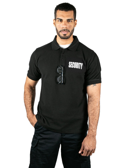 Stars Uniform Poly/Cotton Security Tactical Performance Polo Shirts - Alternate View