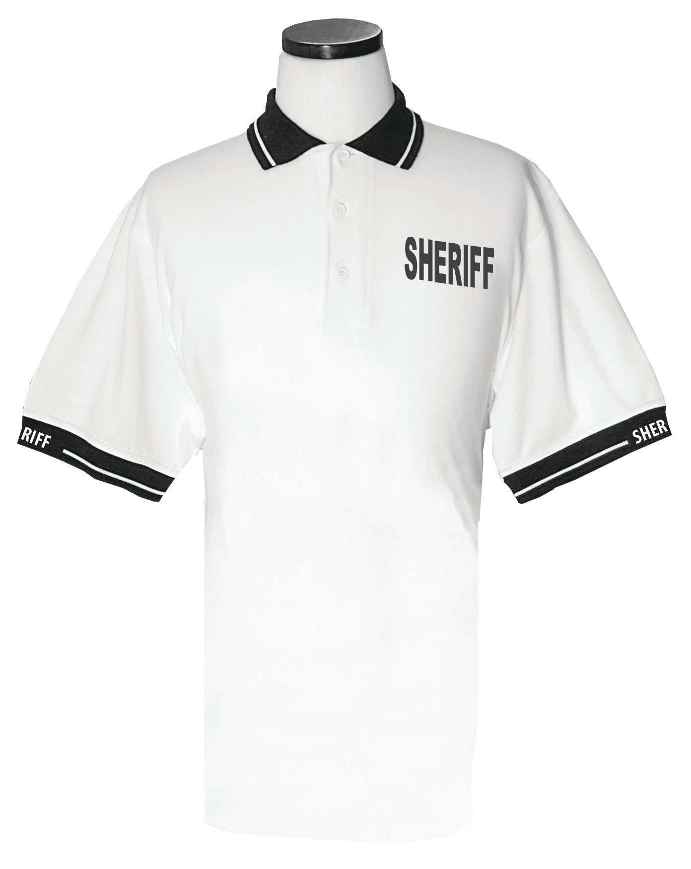 Stars Uniform Poly/Cotton Sheriff Polo Shirt - Detail View 8