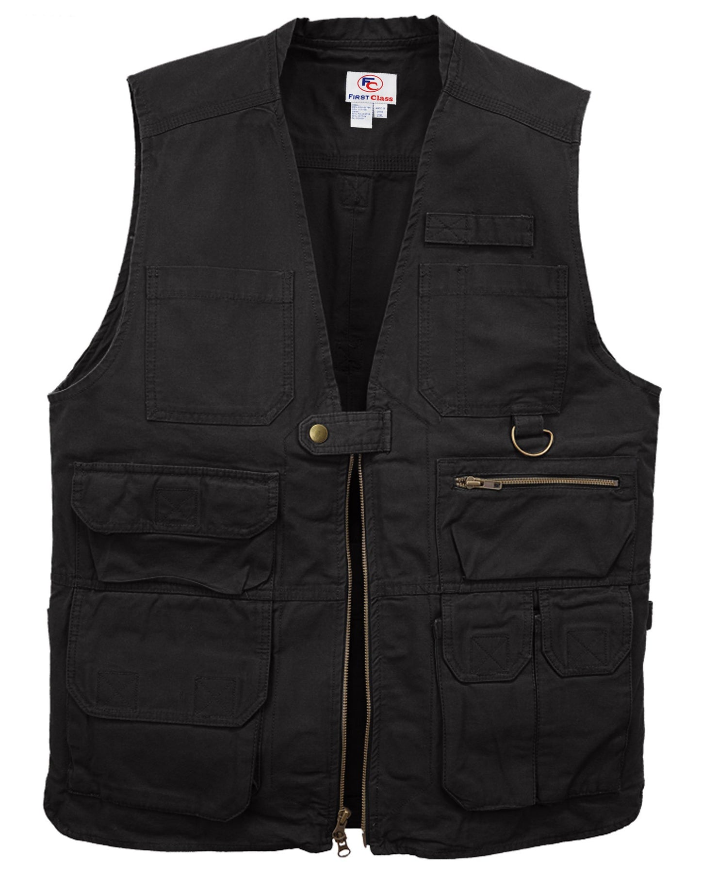 Stars Uniform Poly Cotton Tactical Vest - Detail View 2