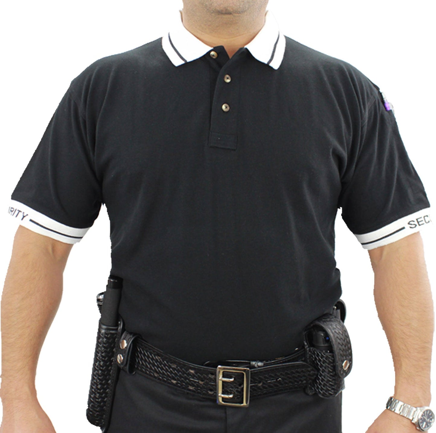 Stars Uniform Polycotton Security Polo Shirt - Alternate View