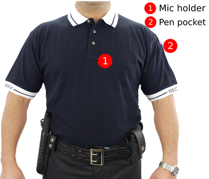 Stars Uniform Polycotton Security Polo Shirt - Detail View 58