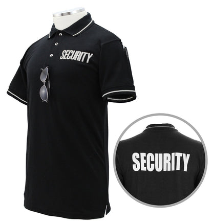 Stars Uniform Polycotton Security Tactical Stripe Polo Shirts - Alternate View
