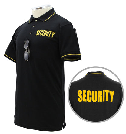 Stars Uniform Polycotton Security Tactical Stripe Polo Shirts - Detail View 1