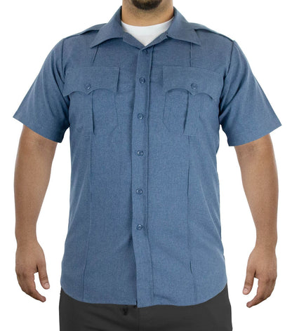 Stars Uniform Polycotton Short Sleeve Uniform Shirt - Detail View 9