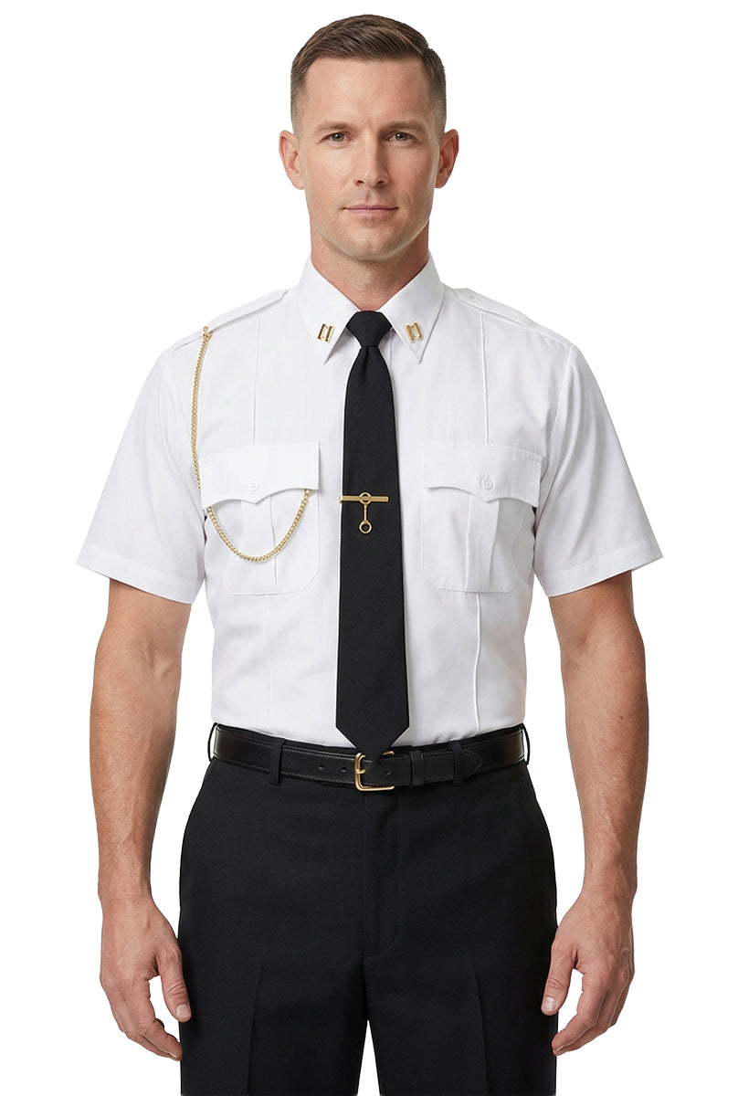 Stars Uniform Polycotton Short Sleeve Uniform Shirt - Alternate View