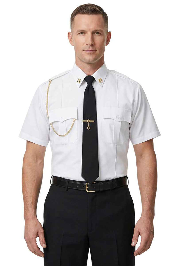 Stars Uniform Polycotton Short Sleeve Uniform Shirt
