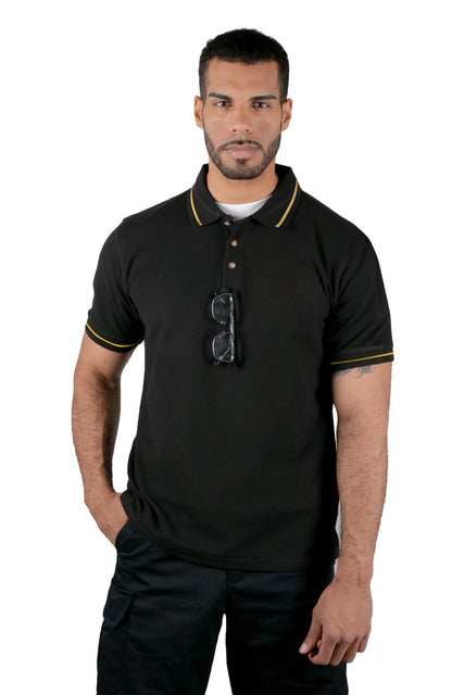 Stars Uniform Polycotton Tactical Stripe Polo Shirts - Detail View 5