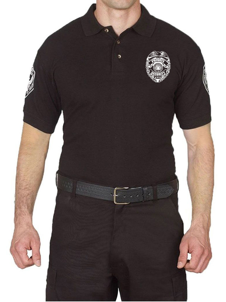 Stars Uniform Private Security Badge Polo Shirt - Detail View 13
