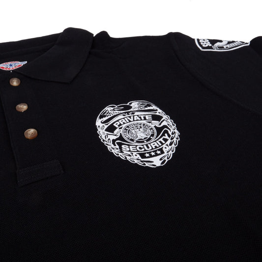 Stars Uniform Private Security Badge Polo Shirt - Alternate View
