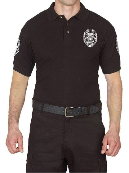 Stars Uniform Private Security Badge Polo Shirt - Detail View 7