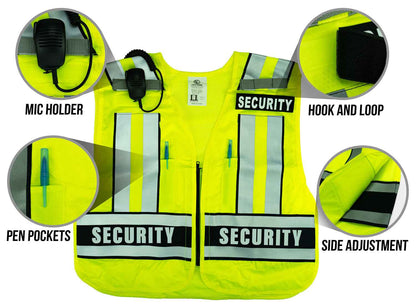 Stars Uniform Public Safety Reflective Security Vest