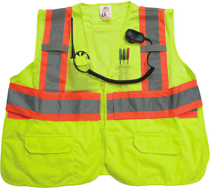 Stars Uniform Reflective Class 2 Safety Vest - Primary View