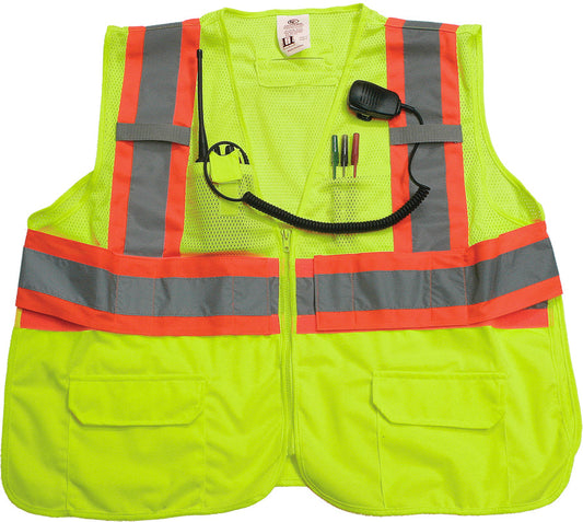 Stars Uniform Reflective Class 2 Safety Vest - Primary View