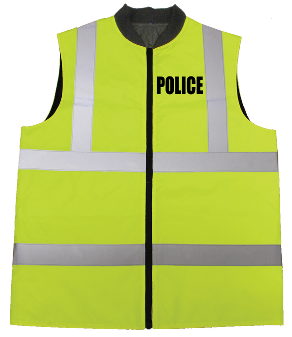 Stars Uniform Reflective Safety Vest With ID - Primary View