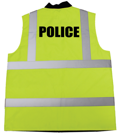 Stars Uniform Reflective Safety Vest With ID - Detail View 1