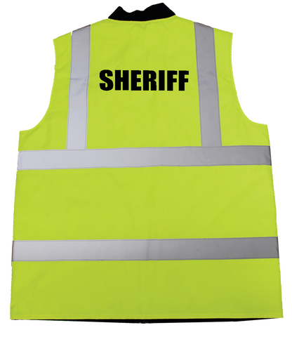 Stars Uniform Reflective Safety Vest With ID - Detail View 4