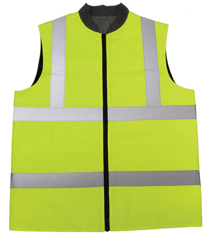 Stars Uniform Reflective Safety Vest (Yellow Green) - Detail View 5
