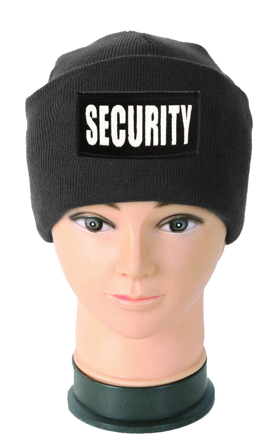 Stars Uniform Reflective Security Beanies - Alternate View