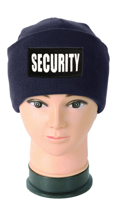 Stars Uniform Reflective Security Beanies - Detail View 1