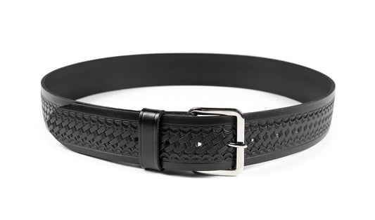 Stars Uniform Ryno Gear 1.5" Basket Weave Leather Trouser Duty Belt - Primary View
