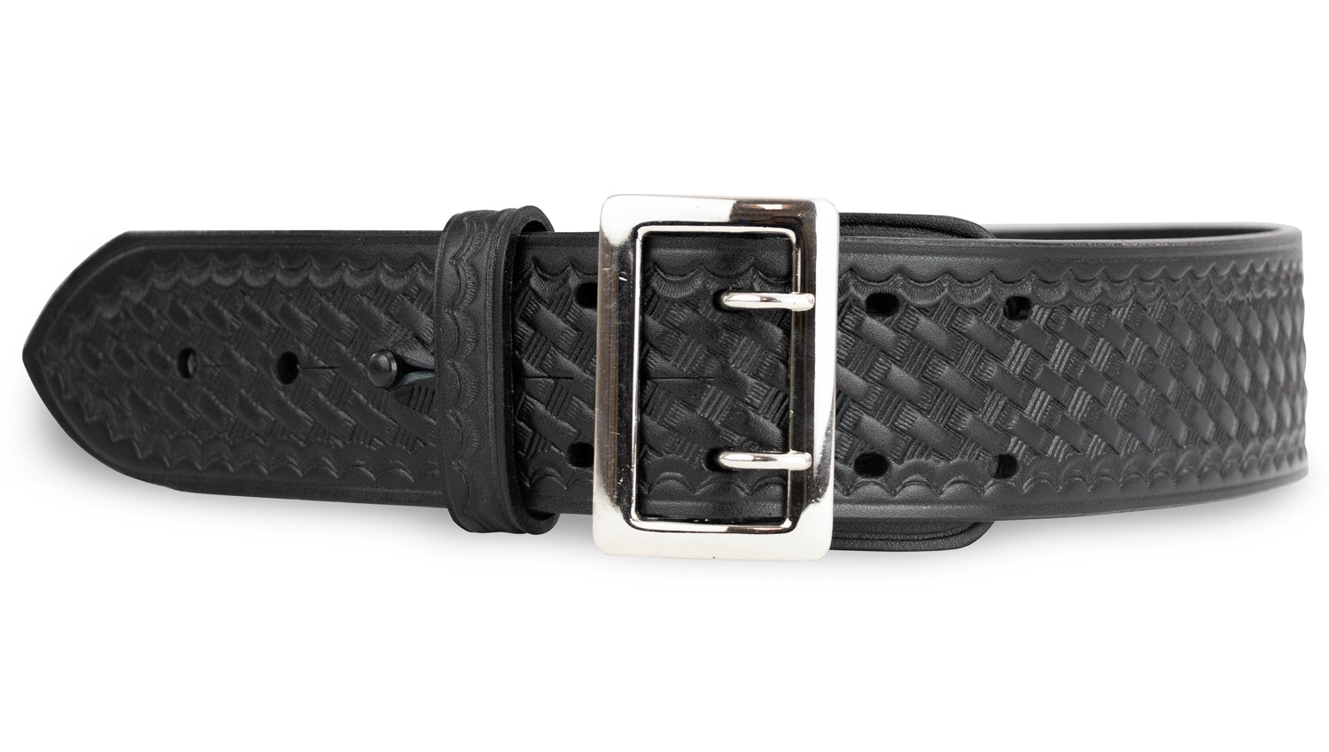 Stars Uniform Ryno Gear 2.25" Basketweave Synthetic Leather Duty Belt - Detail View 1