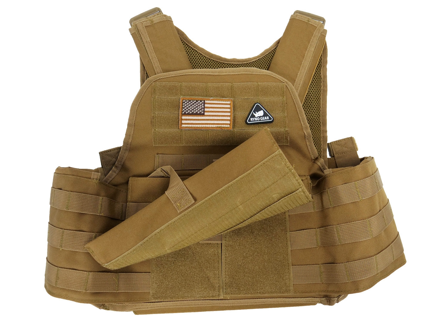 Stars Uniform Ryno Gear Adjustable Tactical Plate Carrier - Detail View 2