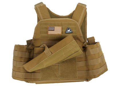 Stars Uniform Ryno Gear Adjustable Tactical Plate Carrier - Detail View 2