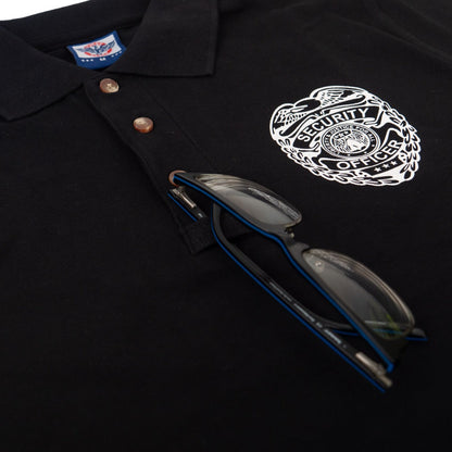Stars Uniform Security Badge Polo Shirt - Detail View 3