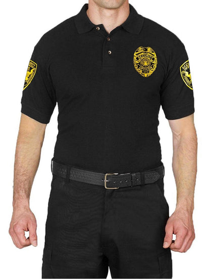 Stars Uniform Security Badge Polo Shirt - Detail View 6